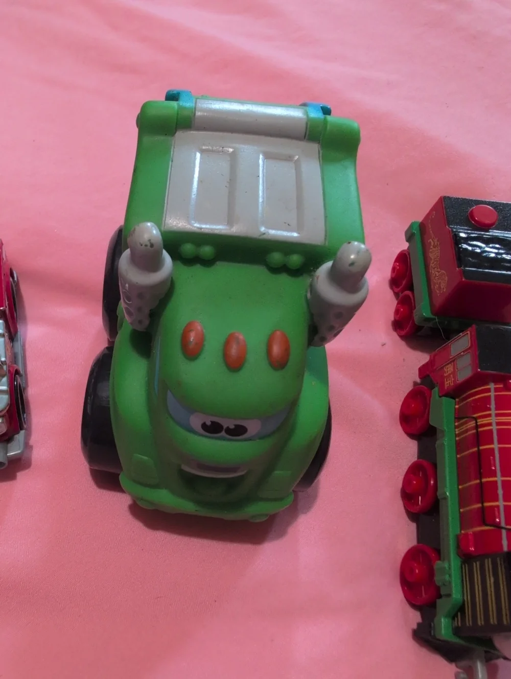 Pj Mask Car, Paw Patrol Car, Tonka Truck And Thomas Trains Lot